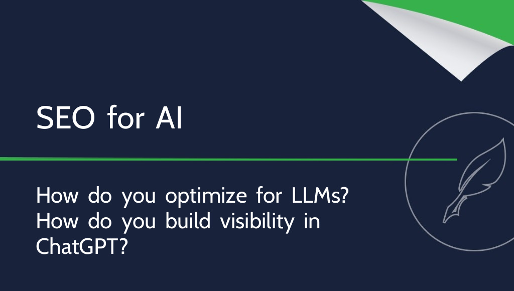 How to Optimize a Website for LLMs? Building SEO for AI